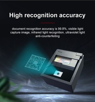 2 Sekunden Scan-Geschwindigkeit Sinosecu QR-Code-Reader für Flughafen-Gerät im Pass-Gerät