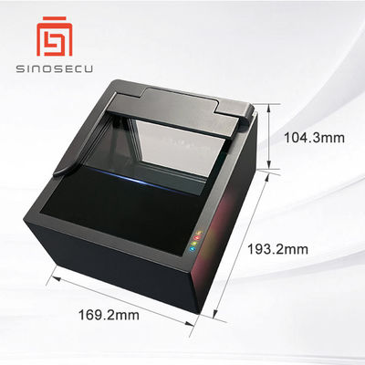 500-DPI-Optische Auflösung Sinosecu Kiosk Passport Reader für genaue Datenextraktion