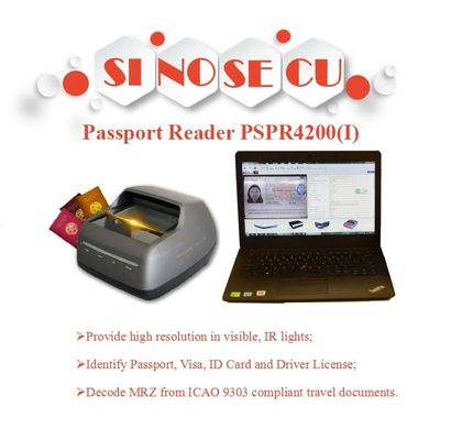 Kompaktes Fahrerlizenz-Scanner und Hotelpassleser mit SDK