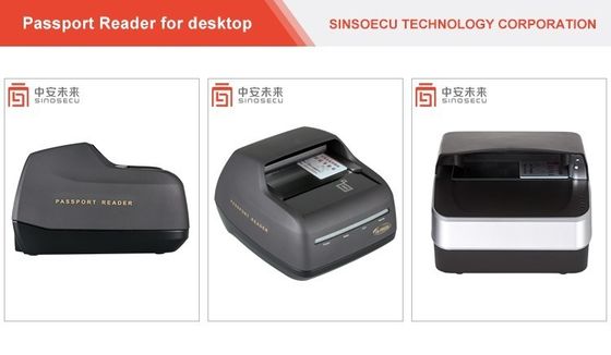 Sichtbares Licht Sinosecu e-Passport Reader und Scanner mit 24-Bit Farbtiefe