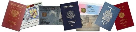 Hotel und Flughafen ID Card Reader Visa Scanner 235 * 250 * 148mm mit Software-Entwicklung Kit