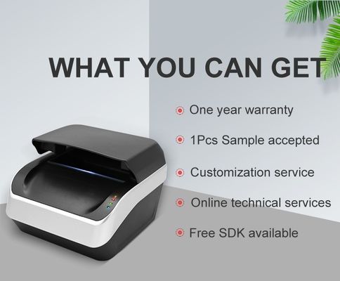 SDK-Software-Entwicklungskit ID-Kartenscanner für Hotels und Flughäfen 175*199*140mm
