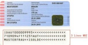 USB 2.0-Schnittstelle CMOS-Scan-Element Typ ID-Kartenscanner, der Daten der ICAO 9303 extrahiert