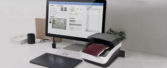 Smart ID Card Scanner-Gerät mit OCR-Verarbeitung und CMOS-Scan-Elementtyp