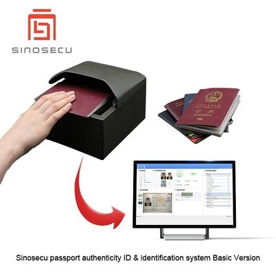 Passport-Kiosk-Leser-Kiosk Sinosecus Basisversion Passport-Authentizität-ID-System