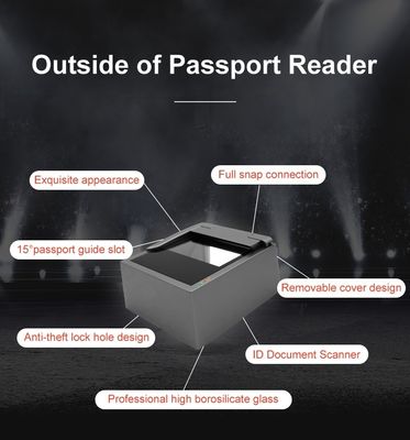 Passport-Kiosk-Leser-Kiosk Sinosecus Basisversion Passport-Authentizität-ID-System