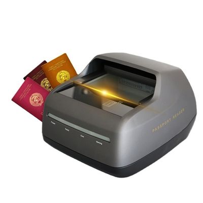 Vollseiten-OCR-ID-Reader und ID-Kartenscanner SDK mit Passport-OCR-Reader Software Schwarz