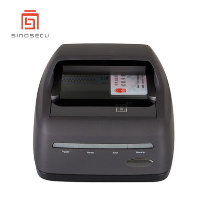 Dokumentenscanner in Passgröße Sinosecu USB2.0 MRZ Biometrischer Lesegerät für die Universität