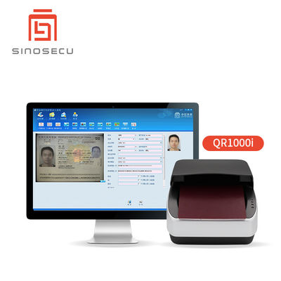Reisebüro Sinosecu Reisepassdateneingabesystem mit schwarzem CMOS-Scan-Element