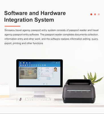 Pass-ID-Karte und Führerscheinleser ICAO 9303 MRZ Decoder mit SDK-Integration