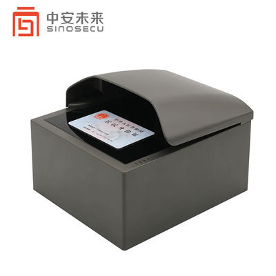 500 DPI OCR RFID-Selbstbedienungspassleser mit schwarzgrauem Design und Schnell-Scan