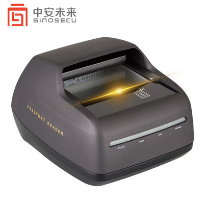 24 Bit Farbtiefe Sinosecu Kartenleser Pass-Scanner mit OCR MRZ Software USB 2.0