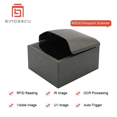 Pro-Dokument-Scanner Zugangskontrollkiosk mit ISO 14443A-Protokoll und ID-Kartenleser