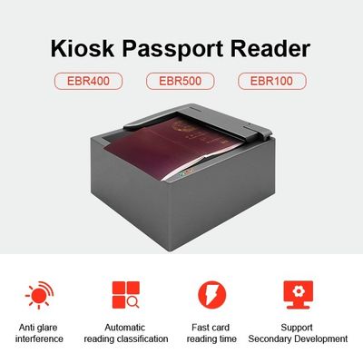MRZ OCR Passport Reader OEM mit 400DPI-Auflösung und SDK-Software einfach zu integrieren