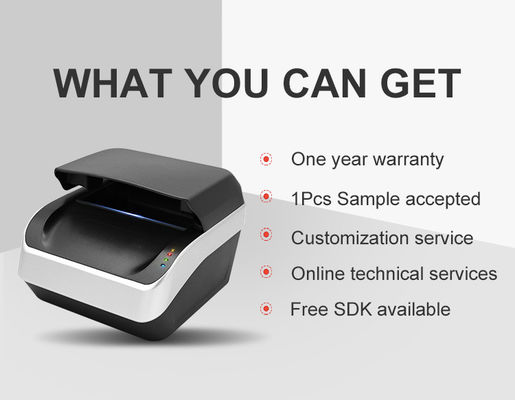 SDK-fähiger automatischer Zugriffskontrolle Vollseiten-3D-Scanner und OCR-ID-Scanner mit 1-
